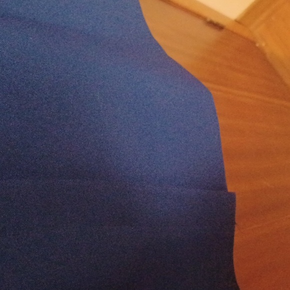 5 for $15 Vintage sz 14 Navy blue 24k pencil skirt - Picture 8 of 12